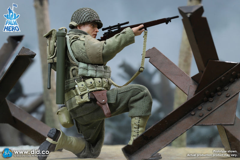 Load image into Gallery viewer, DID - 1/12 Palm Hero Series WWII US 2nd Ranger Battalion Series 2 - Private Jackson
