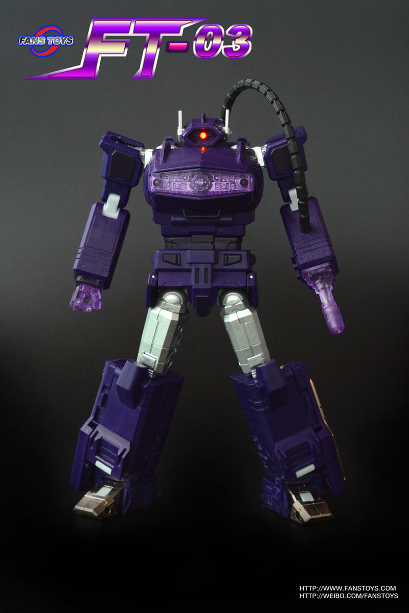 Load image into Gallery viewer, Fans Toys - FT-03 Purple Quake Wave Reissue
