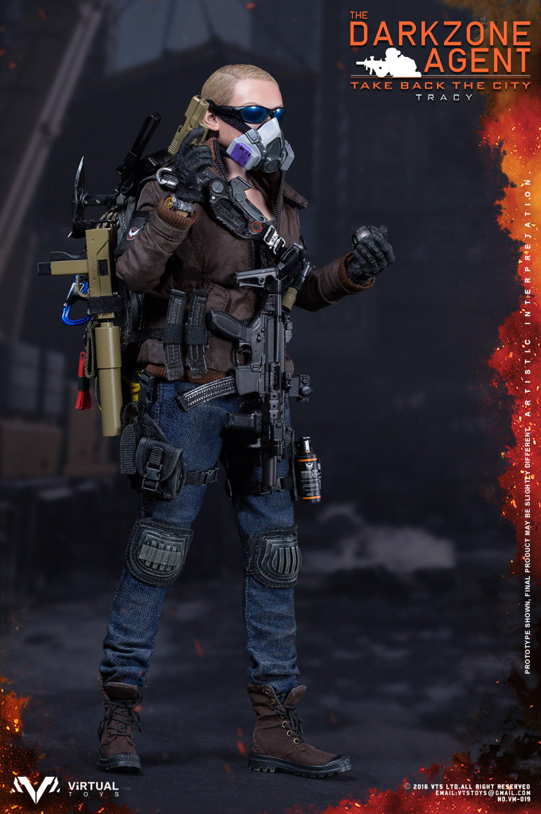 Load image into Gallery viewer, VTS Toys - The Darkzone Agent TRACY
