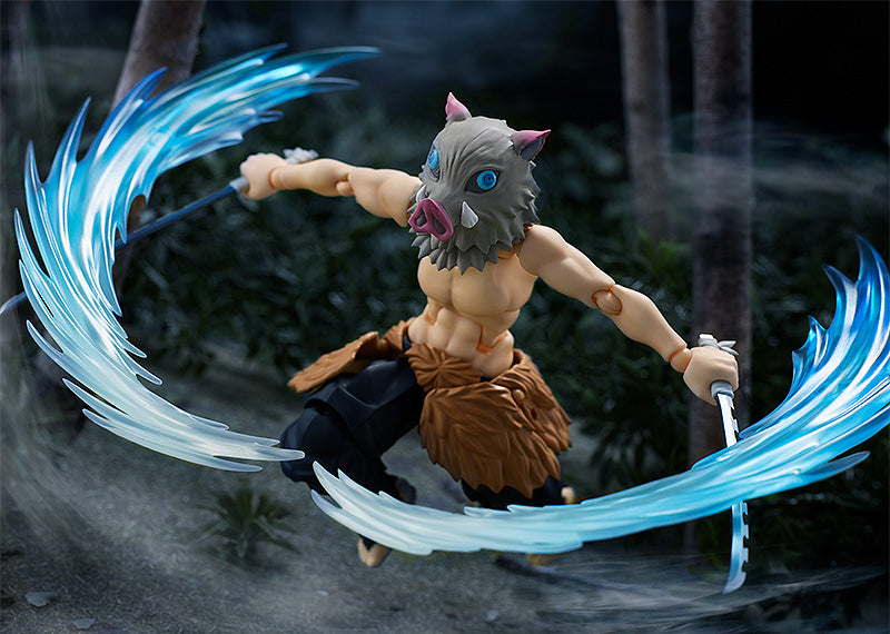 Load image into Gallery viewer, Max Factory - Demon Slayer: Kimetsu No Yaiba Figma: No. 533 DX Inosuke Hashibira [Deluxe]
