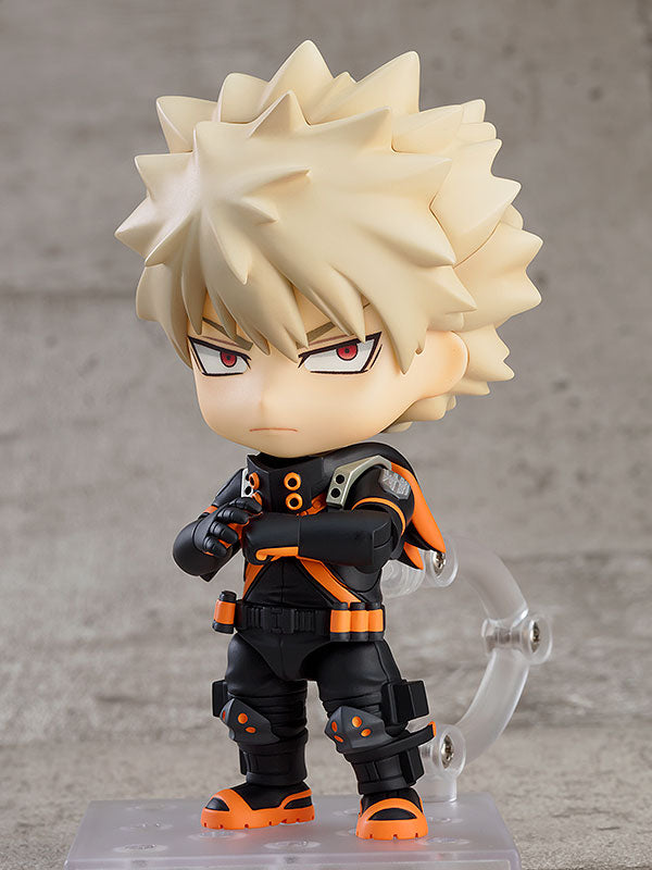 Load image into Gallery viewer, Nendoroid - My Hero Academia The Movie: World Heroes&#39; Mission: Katsuki Bakugo [Stealth Suit Version]
