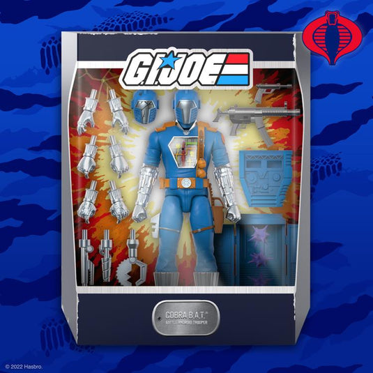 Super7 - G.I. Joe Ultimates Cobra B.A.T (Comic Ver.) SDCC 2022 Exclusive Action Figure