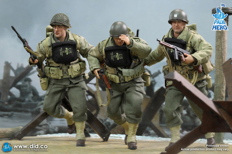 Load image into Gallery viewer, DID - 1/12 Palm Hero Series WWII US 2nd Ranger Battalion Series 4 - Private Reiben
