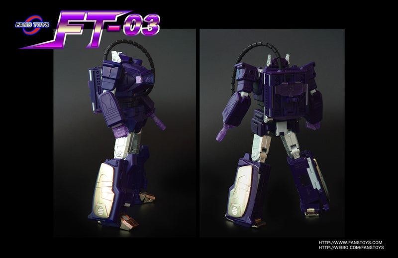 Load image into Gallery viewer, Fans Toys - FT-03 Purple Quake Wave Reissue

