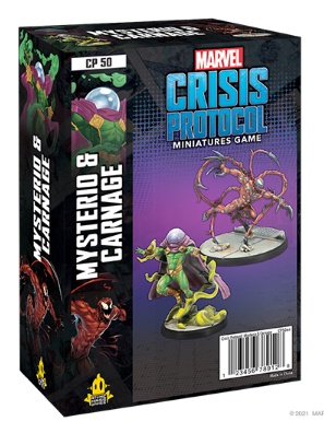 Atomic Mass Games - Marvel Crisis Protocol: Mysterio and Carnage Character Pack