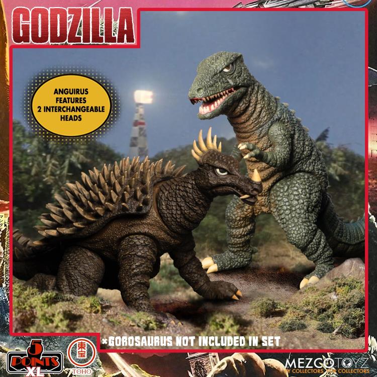 Load image into Gallery viewer, Mezco Toyz - Godzilla: Destroy All Monsters [1968] XL Round-1 5 Points Deluxe Box Set
