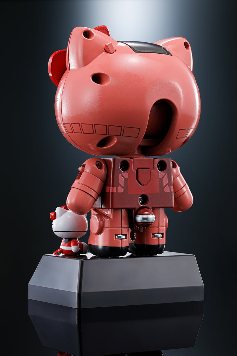 Load image into Gallery viewer, Bandai - Chogokin Hello Kitty x Gundam: Char&#39;s Zaku II Hello Kitty
