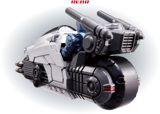 Diaclone Reboot - DA-90 Motocruiser & Raidbullet Set