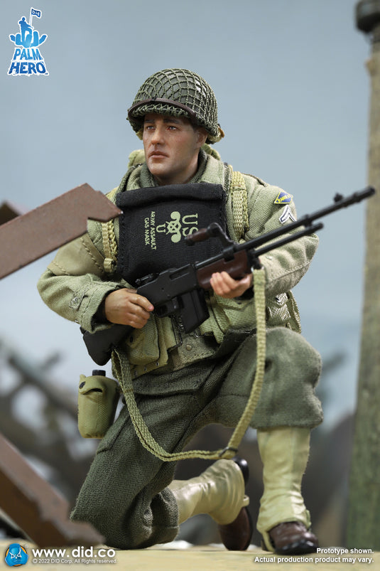 DID - 1/12 Palm Hero Series WWII US 2nd Ranger Battalion Series 4 - Private Reiben