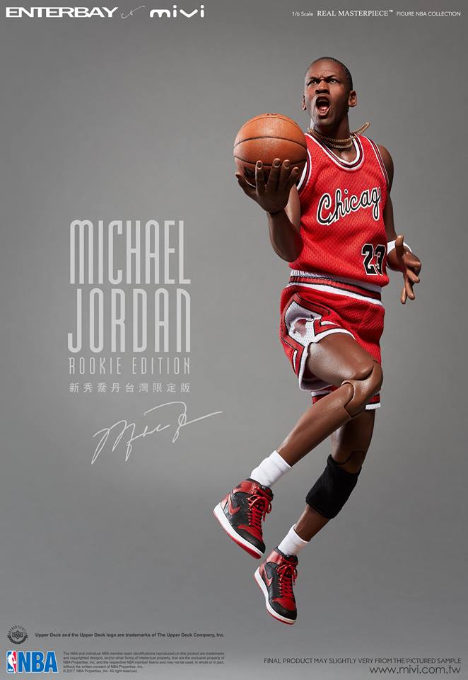 Load image into Gallery viewer, Enterbay x MiVi - Rookie MJ (MiVi Retro AJ1 &quot;Wings&quot; Limited Edition)
