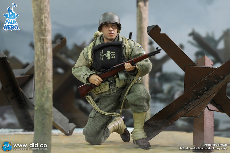 Load image into Gallery viewer, DID - 1/12 Palm Hero Series WWII US 2nd Ranger Battalion Series 3 - Private Caparzo
