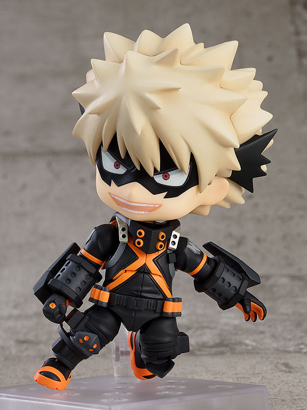 Load image into Gallery viewer, Nendoroid - My Hero Academia The Movie: World Heroes&#39; Mission: Katsuki Bakugo [Stealth Suit Version]
