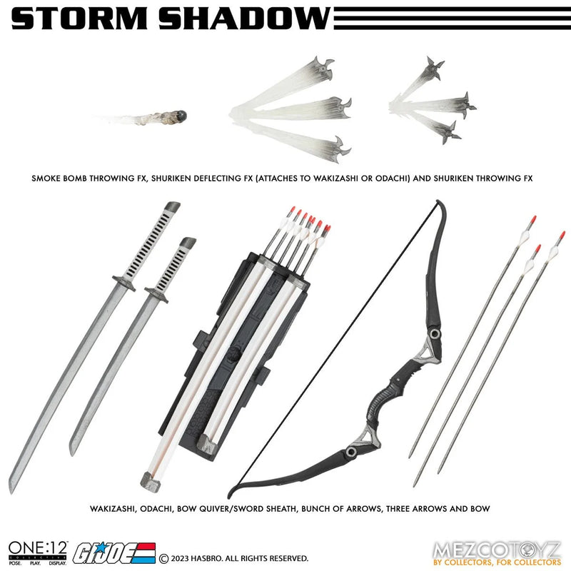 Load image into Gallery viewer, Mezco Toyz - One 12 G.I. Joe - Storm Shadow
