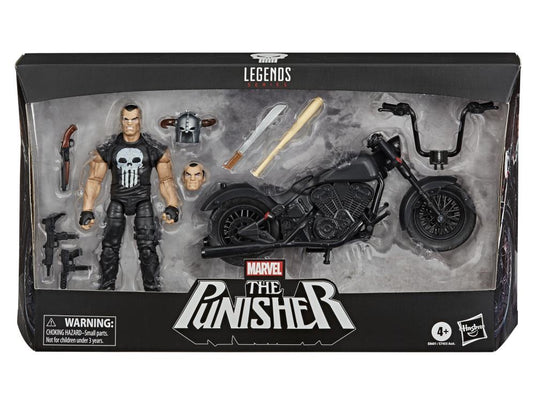 Marvel Legends - The Punisher Action Figure with Motorcycle