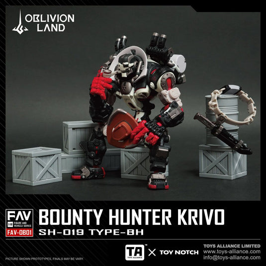 Oblivion Land - FAV-OB01 - Bounty Hunter Krivo