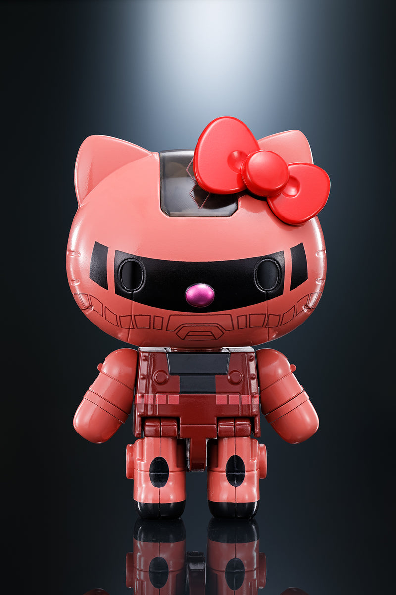 Load image into Gallery viewer, Bandai - Chogokin Hello Kitty x Gundam: Char&#39;s Zaku II Hello Kitty
