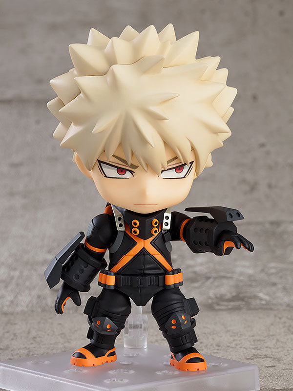 Load image into Gallery viewer, Nendoroid - My Hero Academia The Movie: World Heroes&#39; Mission: Katsuki Bakugo [Stealth Suit Version]
