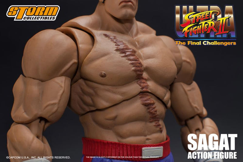 Load image into Gallery viewer, Storm Collectibles - Ultra Street Fighter II: The Final Challengers Sagat 1/12 Scale
