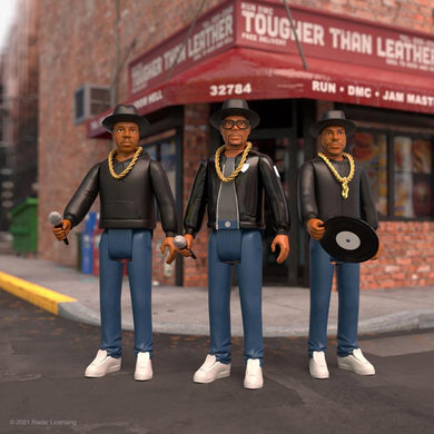 Super 7 - Music ReAction: Run DMC - Set of 3 Figures