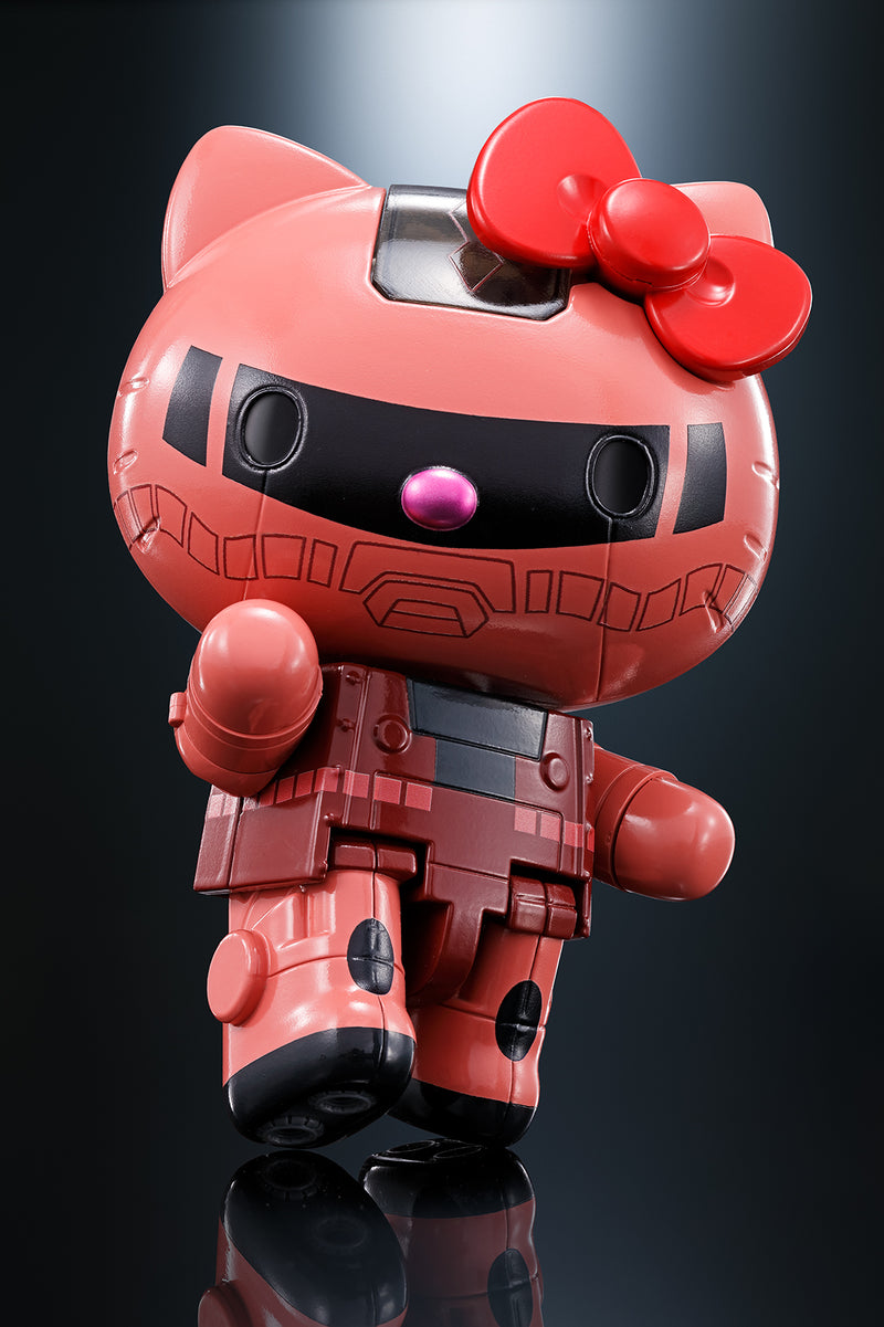 Load image into Gallery viewer, Bandai - Chogokin Hello Kitty x Gundam: Char&#39;s Zaku II Hello Kitty
