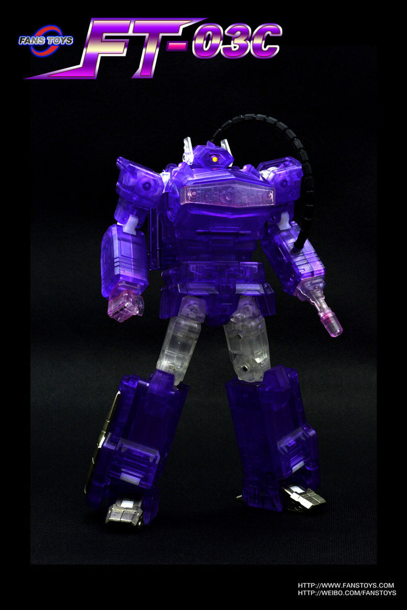 Load image into Gallery viewer, Fans Toys - FT-03C Purple Quake Wave Clear Version - LE500
