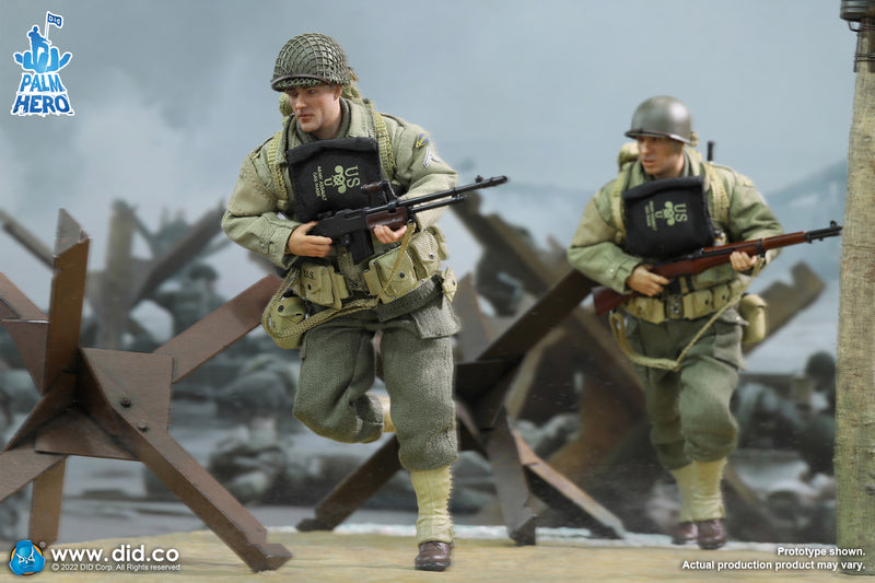 Load image into Gallery viewer, DID - 1/12 Palm Hero Series WWII US 2nd Ranger Battalion Series 4 - Private Reiben
