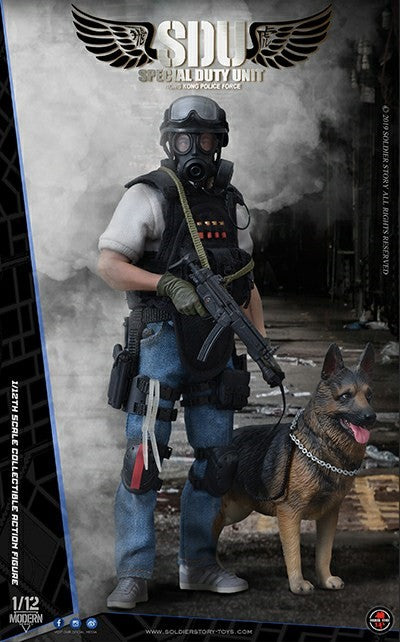 Load image into Gallery viewer, Soldier Story - 1/12 Scale HK SDU Canine Handler
