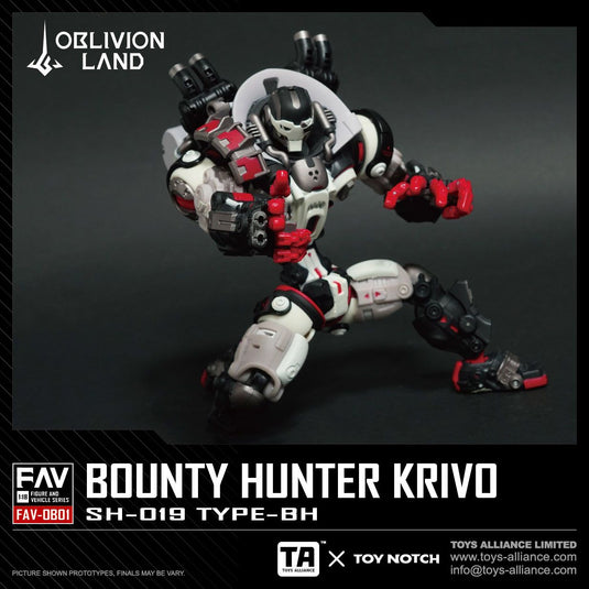 Oblivion Land - FAV-OB01 - Bounty Hunter Krivo