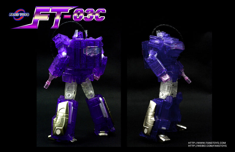 Load image into Gallery viewer, Fans Toys - FT-03C Purple Quake Wave Clear Version - LE500
