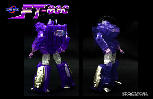 Fans Toys - FT-03C Purple Quake Wave Clear Version - LE500