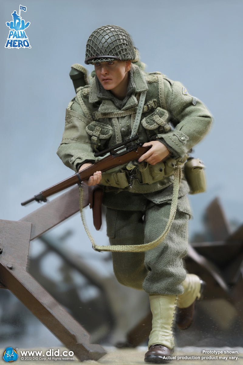 Load image into Gallery viewer, DID - 1/12 Palm Hero Series WWII US 2nd Ranger Battalion Series 2 - Private Jackson
