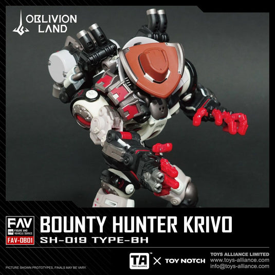 Oblivion Land - FAV-OB01 - Bounty Hunter Krivo