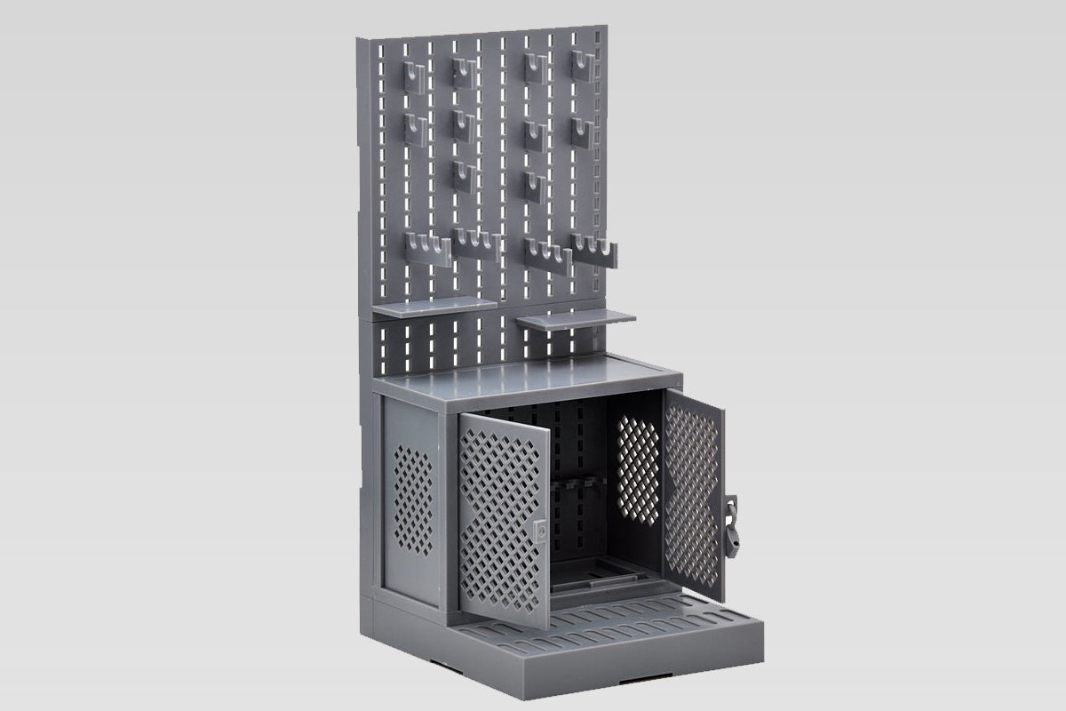 Little Armory LD002 Gun Rack A - 1/12 Scale Plastic Model Kit – Ages ...