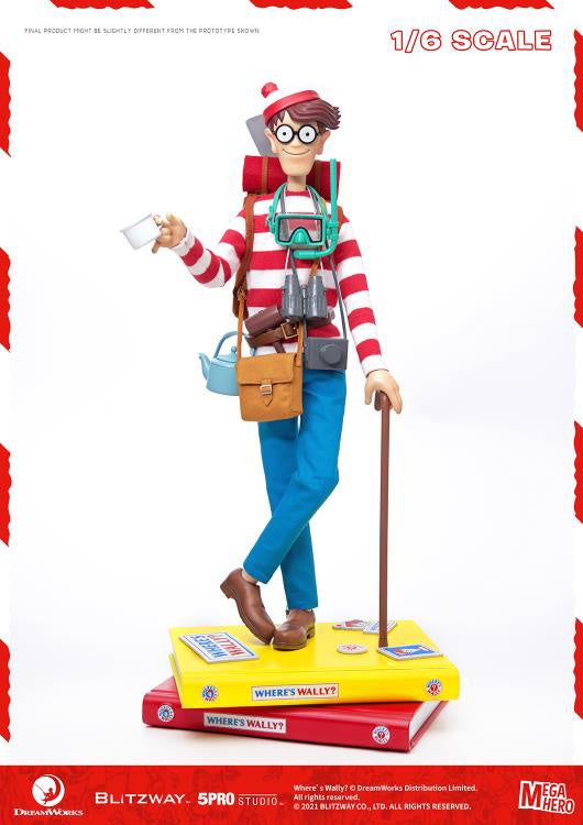 Load image into Gallery viewer, Blitzway - MEGAHERO Where&#39;s Waldo: Waldo 1/6 Scale Figure
