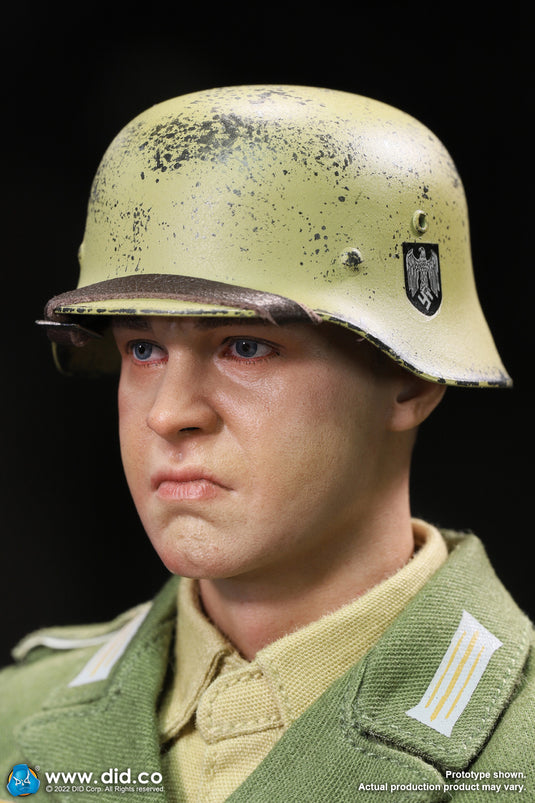 DID - 1/6 WWII German Africa Corps WH MG34 Gunner - Bialas