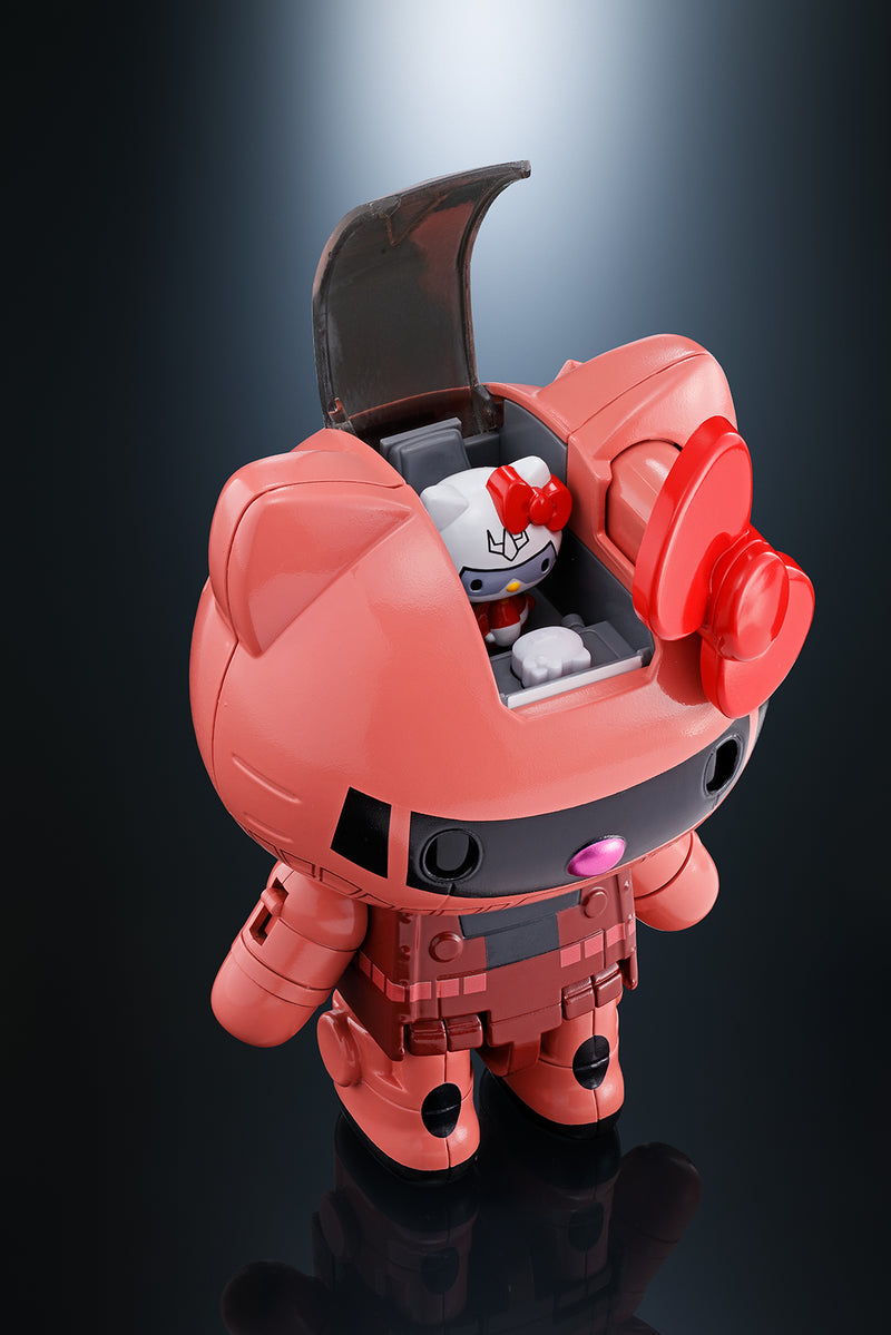 Load image into Gallery viewer, Bandai - Chogokin Hello Kitty x Gundam: Char&#39;s Zaku II Hello Kitty
