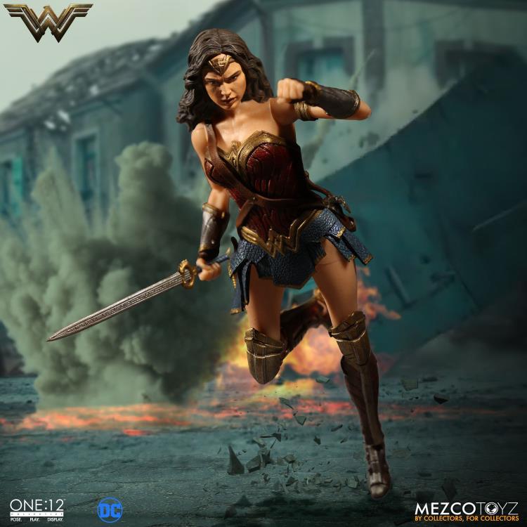 Load image into Gallery viewer, Mezco Toyz - One:12 Wonder Woman Movie Action Figure
