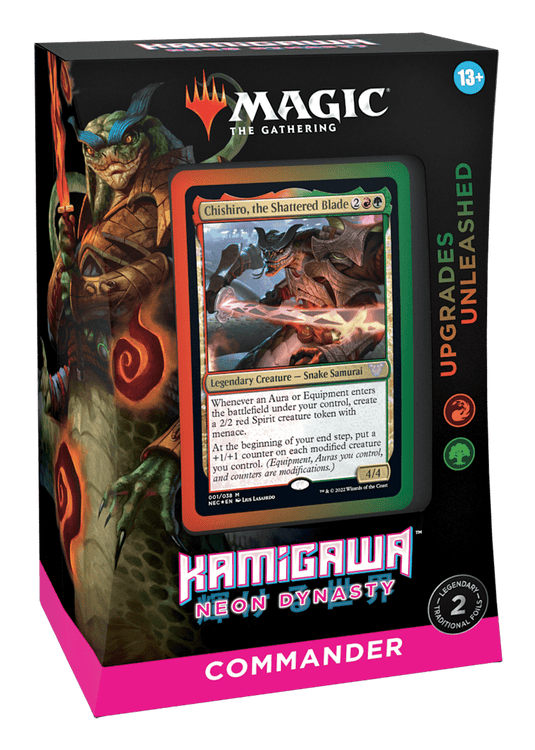 MTG - Kamigawa Neon Dynasty - Commander Deck: Upgrades Unleashed