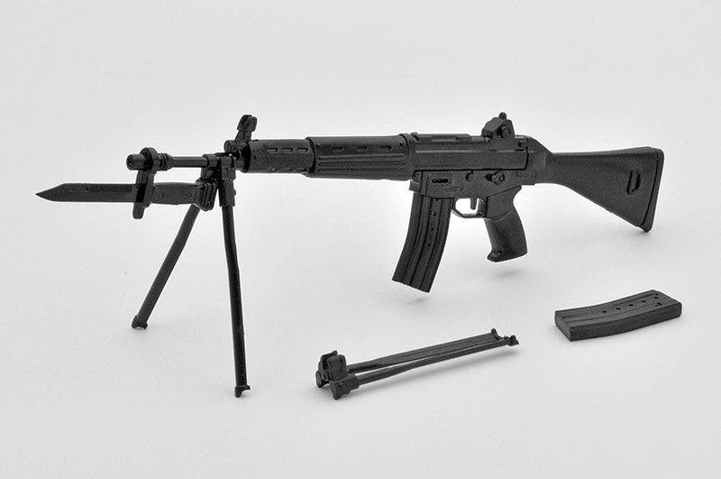 Load image into Gallery viewer, Little Armory LA020 Type 89 Mini Gun - 1/12 Scale Plastic Model Kit
