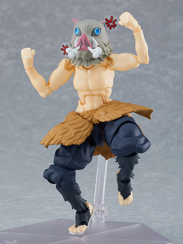 Load image into Gallery viewer, Max Factory - Demon Slayer: Kimetsu No Yaiba Figma: No. 533 DX Inosuke Hashibira [Deluxe]
