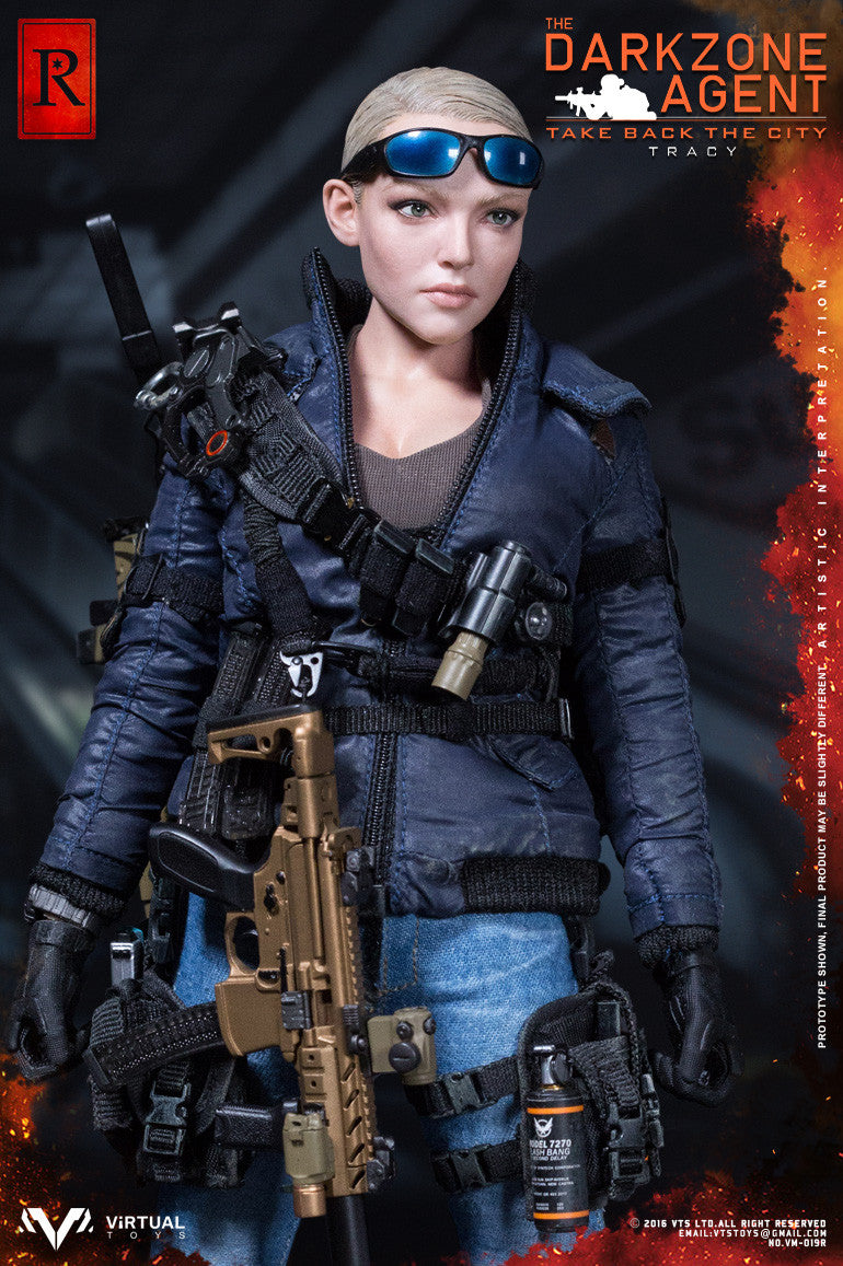 Load image into Gallery viewer, VTS Toys - The Darkzone Agent TRACY R Version
