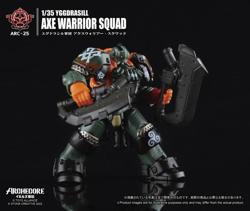 Load image into Gallery viewer, Toys Alliance - Archecore: ARC-25 Yggdrasill Axe Warrior Squad
