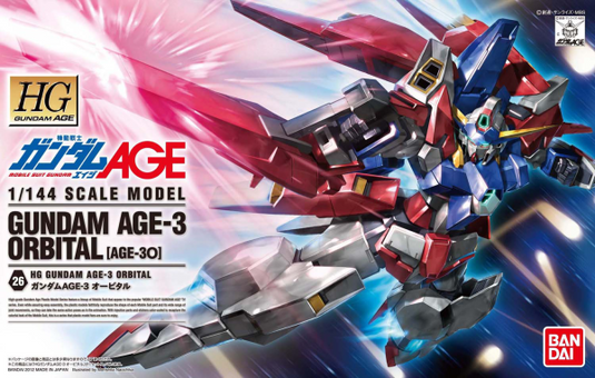 High Grade Gundam Age 1/144 - 26 Gundam Age-3 Orbital