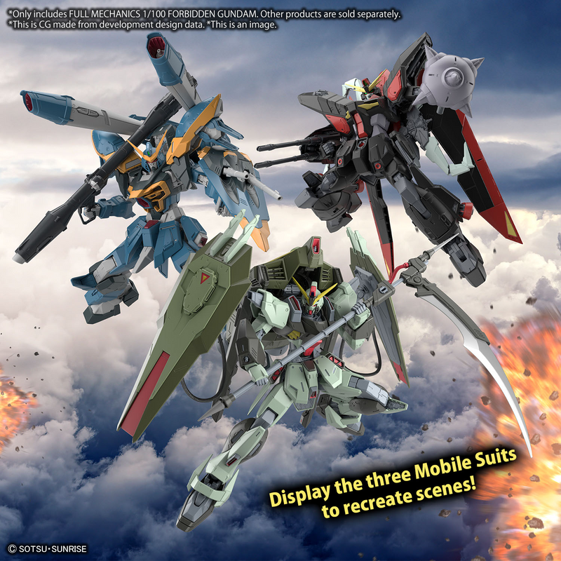 Load image into Gallery viewer, Bandai - 1/100 Full Mechanics - Forbidden Gundam
