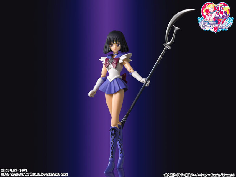 Load image into Gallery viewer, S.H.Figuarts - Pretty Guardian Sailor Moon: Sailor Saturn - Animation Colour Edition
