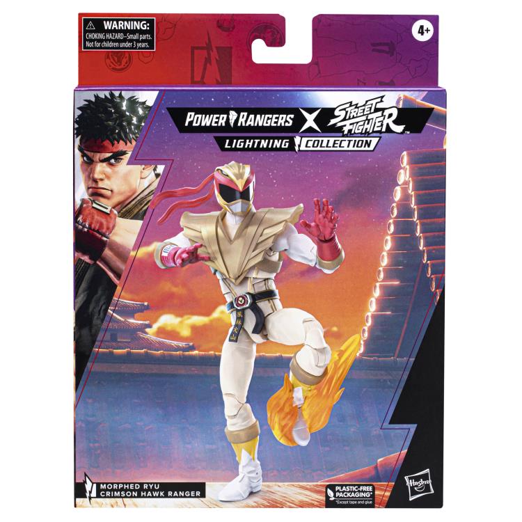 Load image into Gallery viewer, Power Rangers Lightning Collection X Street Fighter: Crimson Hawk Ryu
