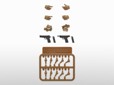 Little Armory LAOP06 Figma Tactical Gloves 2: Handgun Set [Tan]