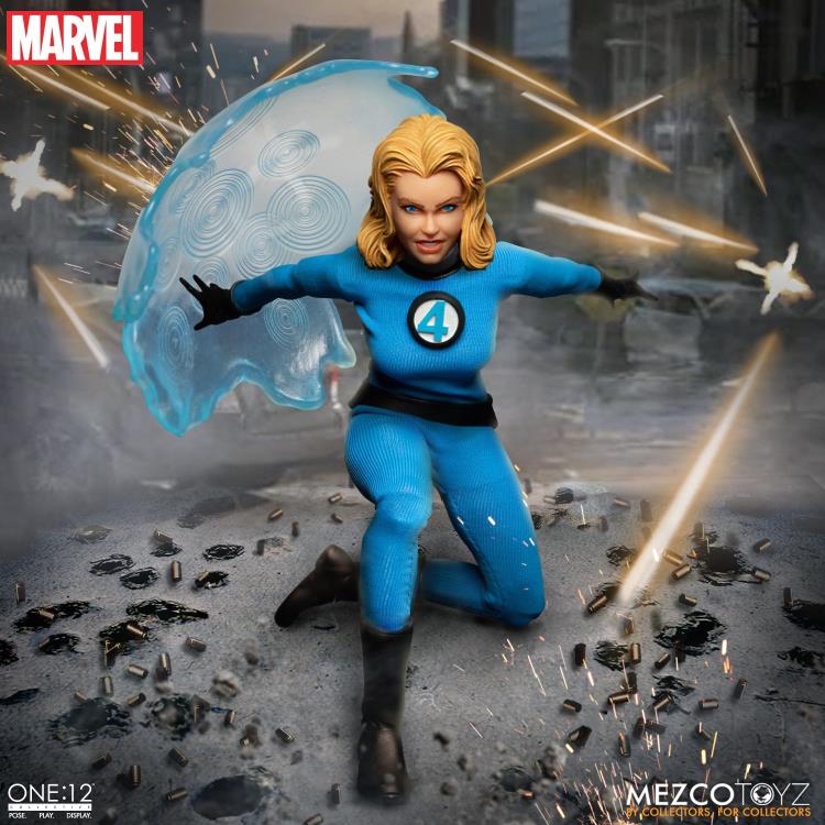 Load image into Gallery viewer, Mezco Toyz - One:12 Fantastic Four Deluxe Steel Box Set

