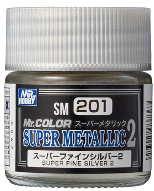 Mr. Color Super Metallic - Super Fine Silver 2 (SM201)