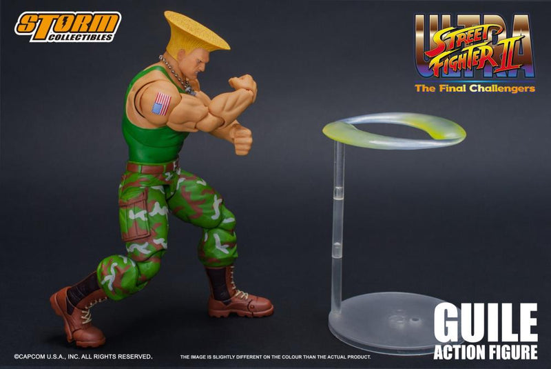 Load image into Gallery viewer, Storm Collectibles - Ultra Street Fighter II: The Final Challengers Guile 1/12 Scale
